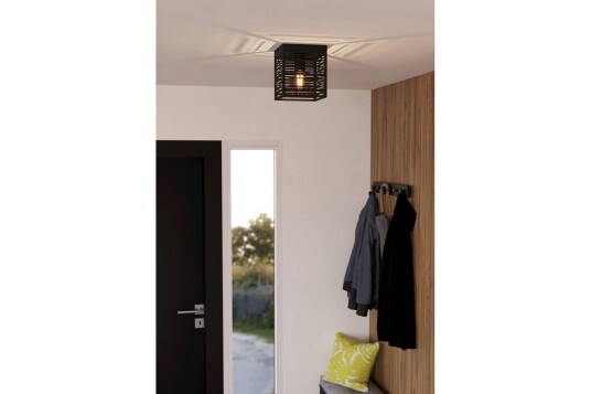 Taklampe Eglo PiedritaSvart Taklampe Eglo PiedritaSvart