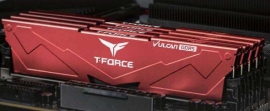 Team Vulcan DDR5 DIMM 16GB 5200MHz FLBD516G5200HC40C01