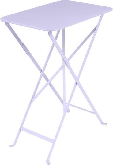 Fermob - Bistro Table 57 X 37 Cm, Marshmallow - Utendørs Spisebord - Hvit - Metall Fermob - Bistro Table 57 X 37 Cm, Marshmallow - Utendørs Spisebord - Hvit - Metall