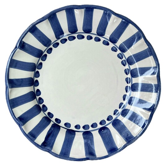 Piccola Home Riviera Sidetallerken 20 cm Blå