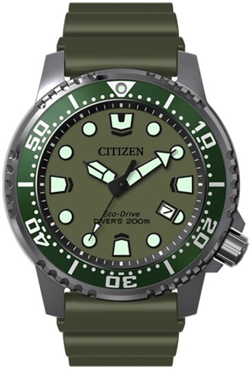 Citizen Herreklokke BN0157 11X Promaster Grønn/Gummi Ø44 mm Citizen Herreklokke BN0157 11X Promaster Grønn/Gummi Ø44 mm