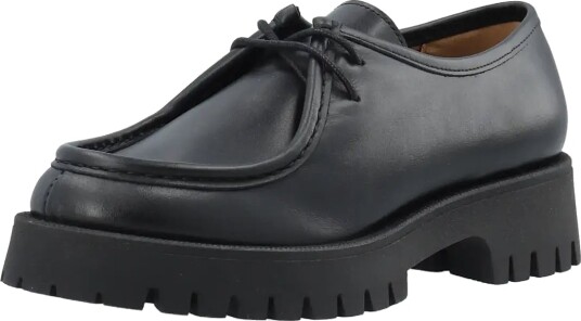 Bianco Bialeo Moc Toe Shoe Smooth Leather Black 36