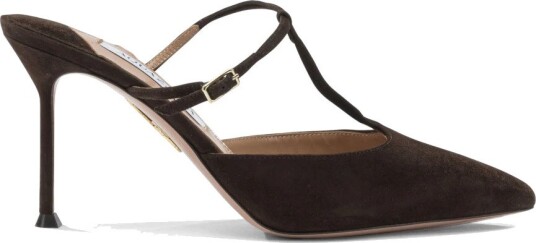 Aquazzura Dame Sko Brun 38 EU,