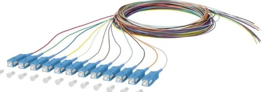 Metz Connect G.652.D G.657.A1/Os2 Os2 Sc/Upc Sc Svart Grå Hvit Blå Rød Gul Grønn Oransje Lilla Turkis Rosa Brun 2 M