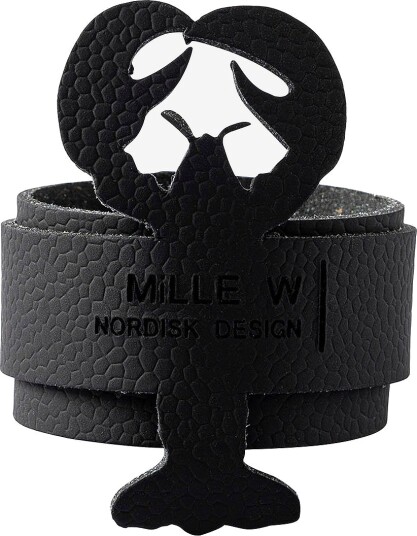 MiLLE W NORDISK DESIGN Serviettring hummer 4 pakning Svart