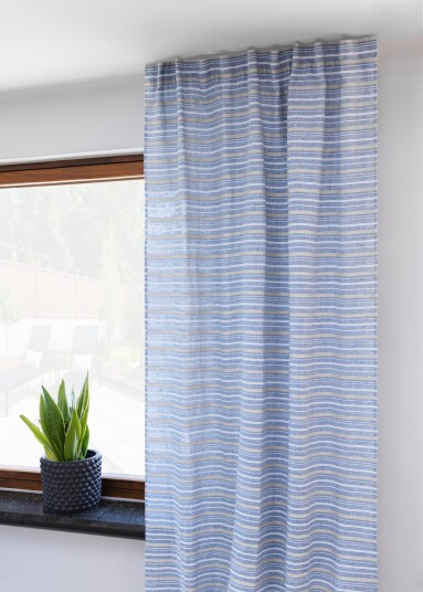 Gardiner Lingardin Tara blå Størrelse: 145 x 300 cm Gardiner Lingardin Tara blå Størrelse: 145 x 300 cm