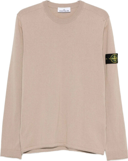Stone Island Herre Strikkevarer Beige XL,