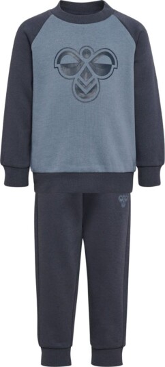 Hummel Joggedress   HmlMini   Ombre Blue   Hummel   68   Joggedress Blå Lyseblå Marineblå   62