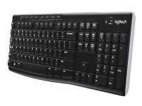 Logitech Wireless Keyboard K270 - Tastatur - trådløs - 2.4 GHz - QWERTY - Nederlandsk