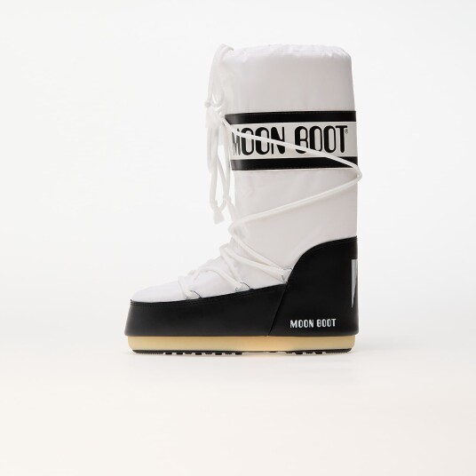 Moon Boot Unisex Icon Nylon Black/white 35/38, Black/white Moon Boot Unisex Icon Nylon Black/white 35/38, Black/white