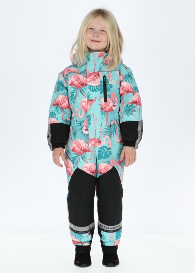 Swedemount Narvik Overall 2.0 Jr Flamingo Aop 160 Vinteroverall Swedemount Narvik Overall 2.0 Jr Flamingo Aop 160 Vinteroverall