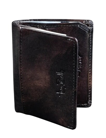 Tony Perotti Creditcard Wallet Fold W/ Banknote Pocket Van Gogh Brown ONE SIZE Tony Perotti Creditcard Wallet Fold W/ Banknote Pocket Van Gogh Brown ONE SIZE