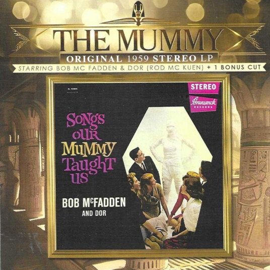Bob McFadden Dor rod Mckuen Mummy: Original 1959 CD