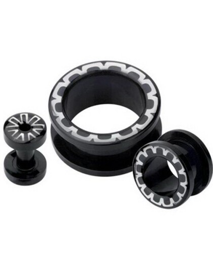 Pimped RIMSvart Piercing Tunnel 3 mm