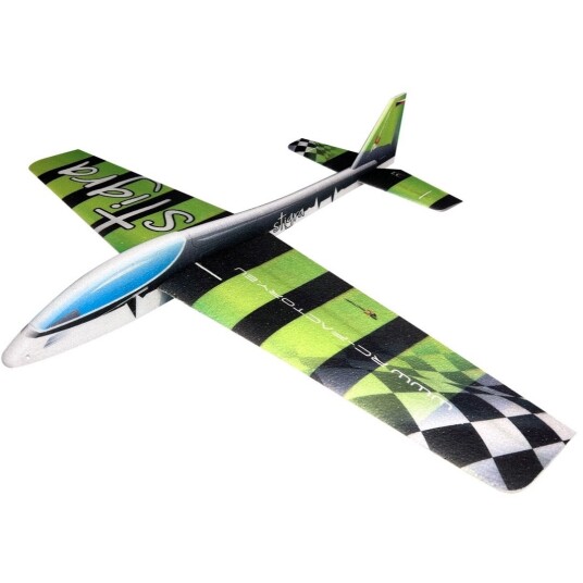 RC-Factory RCF Stigra Glider EPP Kit - Green RC-Factory RCF Stigra Glider EPP Kit - Green