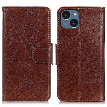 iPhone 14 Elegant Series Lommebok-deksel Brun