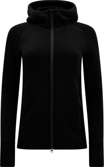 Aclima Fleecewool Hooded Jacket W"s Jet Black XS Aclima Fleecewool Hooded Jacket W"s Jet Black XS