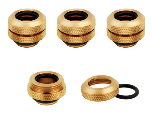 Corsair Hydro X Series XF Hardline 12mm OD Fitting - armatur for væskekjølesystem Corsair Hydro X Series XF Hardline 12mm OD Fitting - armatur for væskekjølesystem