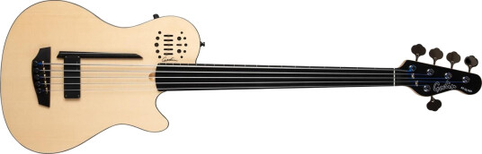 Godin A5 Natural Fretless A/e Bass Godin A5 Natural Fretless A/e Bass