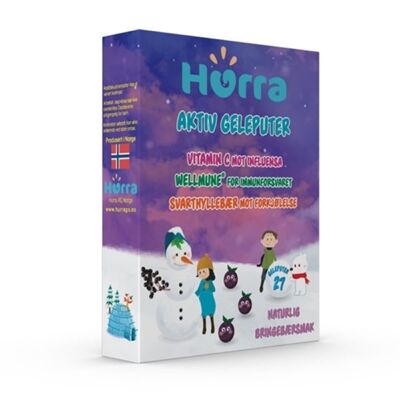 Hurra Aktiv Geleputer 27 Stk Hurra Aktiv Geleputer 27 Stk