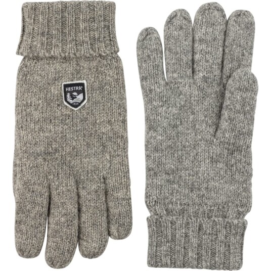 Hestra Basic Wool Glove 11, Grey Hestra Basic Wool Glove 11, Grey