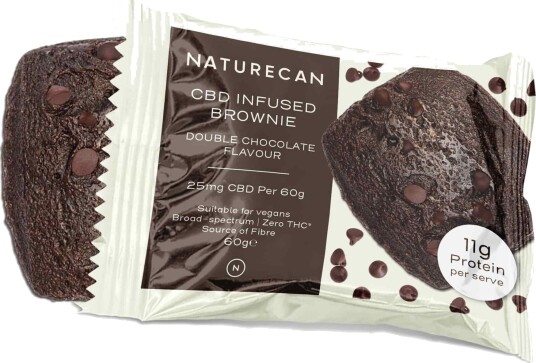 CBD Brownie   Dobbel sjokolade / Prøve   3 stk