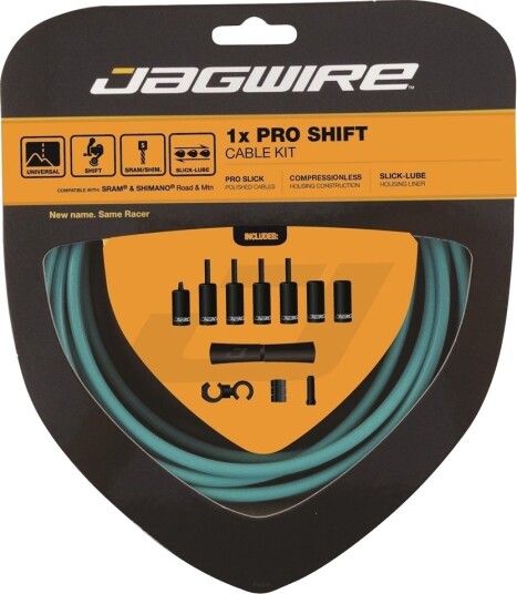 Jagwire Pro Kabelsett 1x Girkabel Celeste Jagwire Pro Kabelsett 1x Girkabel Celeste