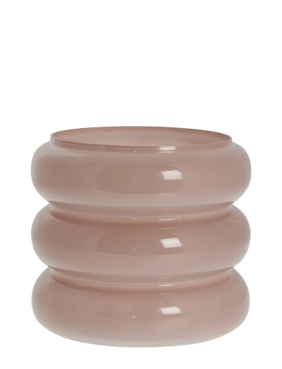 Lene Bjerre Dissie Vase Beige BARK H17CM
