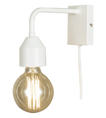 Aneta Lighting Flynn Vegglampe IP20 Hvit 1551123-01-0 1551123-06-0