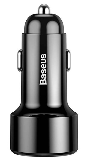 Baseus Magic 2x USB QC 3.0 45W Billader med Sort Farge