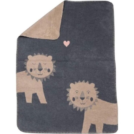 David Fussenegger Mila Babyteppe 75x100 cm Lion Grå / Beige
