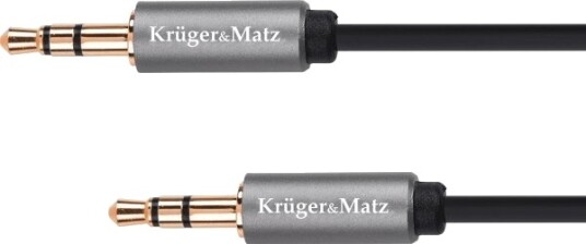 Kabel Kruger&Matz Jack 3.5Mm Jack 3.5Mm 3 M Sølv Km1228