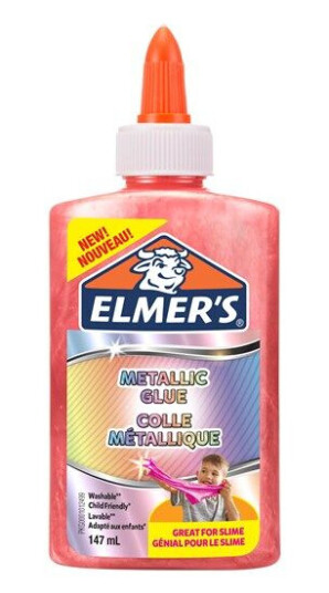 Elmer's Metallic lim, lyserød, 147ml