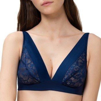 Triumph BH Vivid Spotlight N X Bra morkbla  Small Dame
