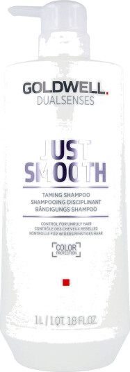 Goldwell Dualsenses Just Smooth Taming Shampoo 1000 ml - Anti-frizz og Fargebevarende