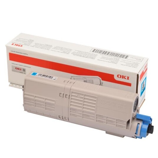OKI C 532/MC 573 C lasertoner - 46490607 Original - Cyan 6000 sider OKI C 532/MC 573 C lasertoner - 46490607 Original - Cyan 6000 sider