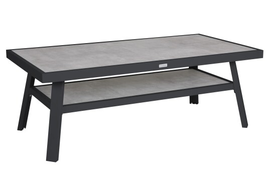 Brafab Samvaro salongbord Grå med grå pute 140x70 cm Grå Brafab Samvaro salongbord Grå med grå pute 140x70 cm Grå