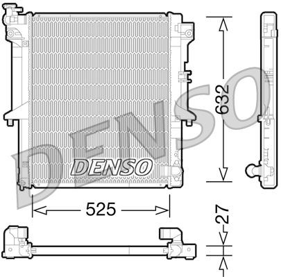 Radiator DENSO DRM45034