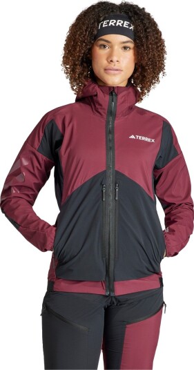 adidas Terrex Techrock Softshell Jakke Dame Bordeaux S