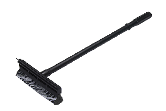 Vikan Vindusskrape 545mm med Svamp - Svart