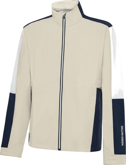 Galvin Green Arlo Golf regnjakke herre Sand Navy White Medium