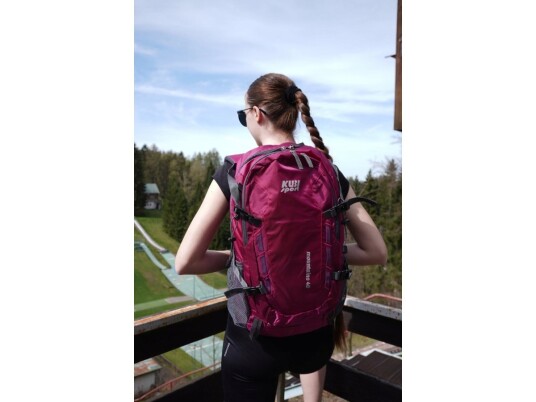 Kubisport 40 L Damesportsryggsekk Stor Rosa Ensfarget