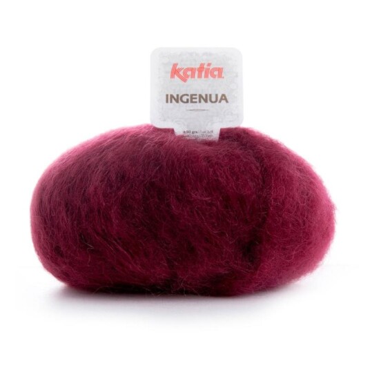 Katia Katia Garn Ingenua Burgunder 19 50g Katia Katia Garn Ingenua Burgunder 19 50g