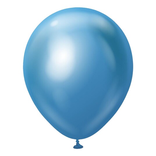 Ballongkungen AB Lateksballonger Professional Store Blue Chrome - 25-pakning