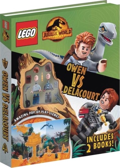 Lego¿ Jurassic World¿: Owen Vs Delacourt (Includes Owen And Delacourt Lego¿ Minifigures, Pop-Up Play Av Lego®, Buster Books Lego¿ Jurassic World¿: Owen Vs Delacourt (Includes Owen And Delacourt Lego¿ Minifigures, Pop-Up Play Av Lego®, Buster Books