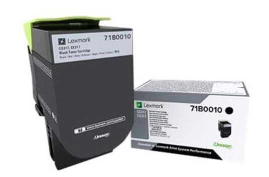 Lexmark X317 - Laser toner Svart