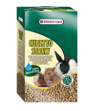 Versele-Laga Cubetto Halmpellets Strø 12 Liter