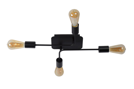 Lucide Lester taklampe - Svart