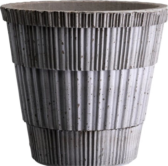 Bergs Potter Atlas raw krukke Grey, Ø25 cm