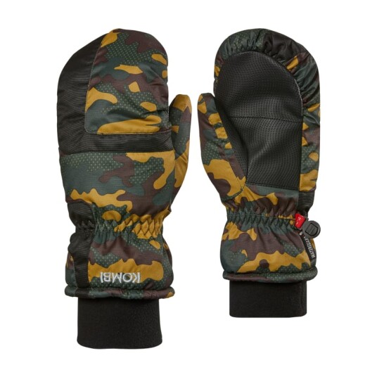 Kombi Kids' Tucker Mittens L, Green Camo Kombi Kids' Tucker Mittens L, Green Camo